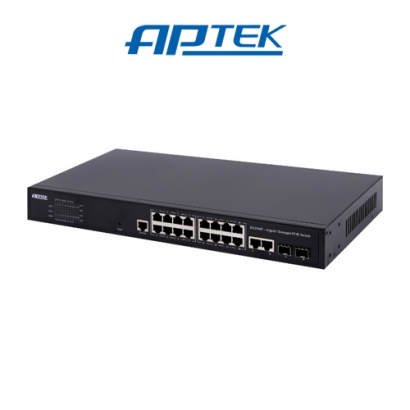 Switch PoE Gigabit APTEK SG2164P 16 Port Switch PoE Gigabit APTEK SG2164P 16 Port