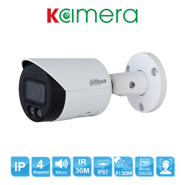 CAMERA IP DAHUA DH-IPC-HFW2449S-S-IL CAMERA IP DAHUA DH-IPC-HFW2449S-S-IL