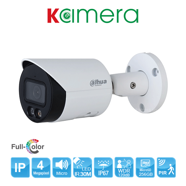 CAMERA IP DAHUA DH-IPC-HFW2449S-S-LED CAMERA IP DAHUA DH-IPC-HFW2449S-S-LED