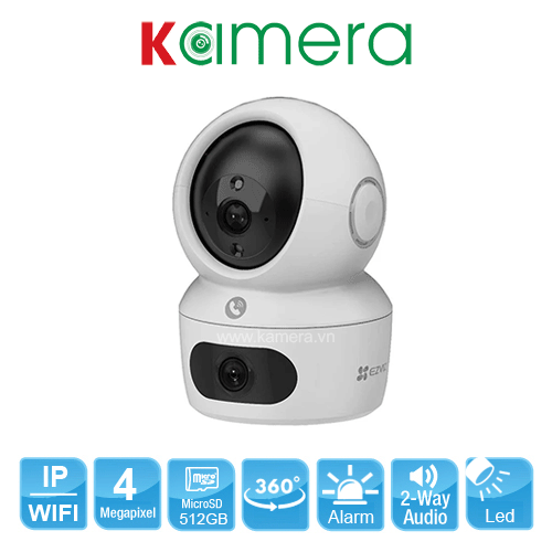 CAMERA EZVIZ H7C (Ống Kính Kép) 4MP + 4MP CAMERA EZVIZ H7C (Ống Kính Kép) 4MP + 4MP