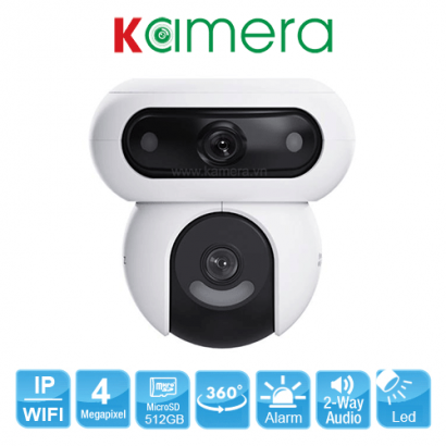 CAMERA EZVIZ H90 4MP (Ống Kính Kép) CAMERA EZVIZ H90 4MP (Ống Kính Kép)