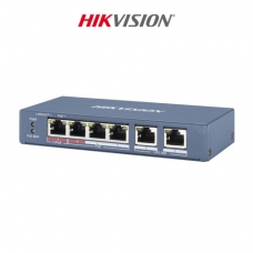 Switch PoE Hikvision DS-3E0106P-E/M 4 Port