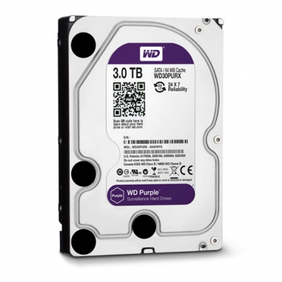 Ổ Cứng Western Purple 3TB WD30PURX
