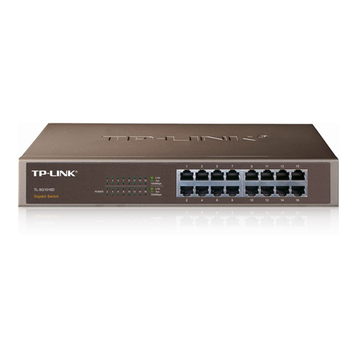 Thiết Bị Mạng Gigabit Switch TP-LINK TL-SG1016D 16-Port Thiết Bị Mạng Gigabit Switch TP-LINK TL-SG1016D 16-Port